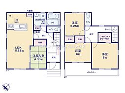 物件画像 野田市中里　全15棟　6号棟