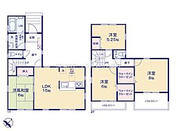 物件画像 野田市中里　全15棟　13号棟