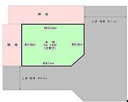 物件画像 越谷市上間久里　売地