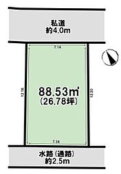 物件画像 越谷市赤山1丁目　売地