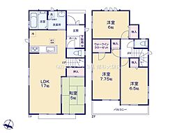 物件画像 八潮市大曽根5期　全3棟　2号棟