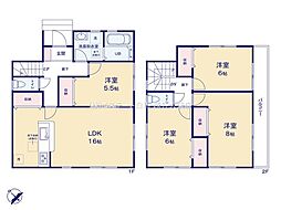 物件画像 八潮市伊勢野　全6棟　1号棟