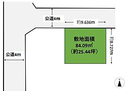 物件画像 越谷市蒲生東町　売地