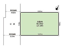 物件画像 草加市谷塚仲町　売地