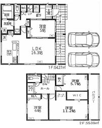 物件画像 草加市谷塚1丁目　中古戸建