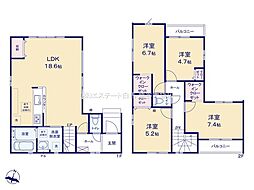 物件画像 さいたま市岩槻区本丸8期　全1棟