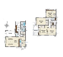 物件画像 草加市新里町2期 全3棟 1号棟