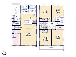 物件画像 春日部市大沼第3　全6棟　6号棟