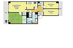 物件画像 ヴィルヌーブ南越谷　C棟