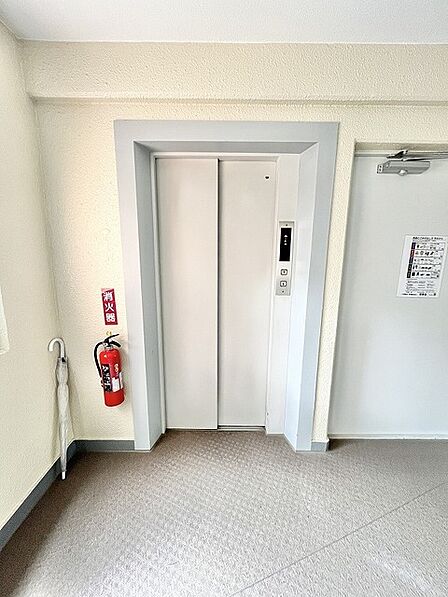 日々の暮らしを穏やかに支える、シンプルで機能的な共用空間の佇まいです。