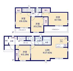 物件画像 三郷市高州3丁目95番 全4棟 D号棟