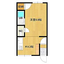 オリス西富 203 ｜ 北海道北見市西富町3丁目15番地14号（賃貸アパート1K・2階・21.94㎡） その2