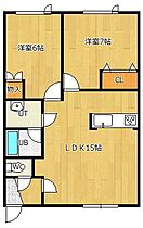 ロックアイランド 201 ｜ 北海道北見市西三輪2丁目629番地9号（賃貸アパート2LDK・2階・67.96㎡） その2