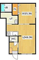 ライトコート D ｜ 北海道北見市中央三輪6丁目436番地18号（賃貸アパート1LDK・1階・34.95㎡） その2