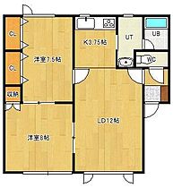 ハイブリッジヒロ 101 ｜ 北海道北見市西三輪1丁目641番地14号（賃貸アパート2LDK・1階・63.99㎡） その2