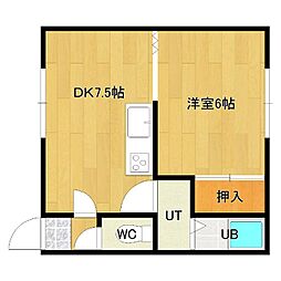 サンハイツ1 2階/2-1