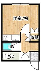 シャングリラ北光 2階/203