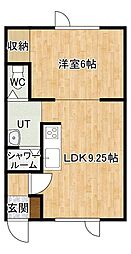 第36日研ハイツ 2階/205