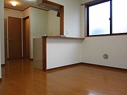 ガーネットハイツ 2階1Kのリビング/ダイニング