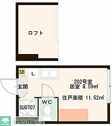間取図画像 ワンルーム