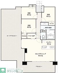 間取図画像 3LDK