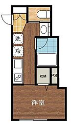 センティア寿町 1Kの間取図画像