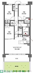 パークホームズ杉並善福寺川緑地 3LDKの間取図画像