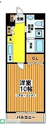 TRIANGOLO 1Kの間取図画像