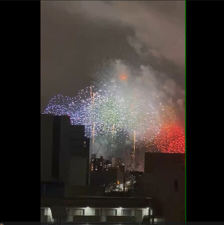 淀川花火大会が鑑賞できるお部屋です!