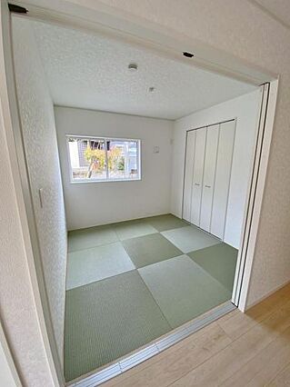 リビングから目...