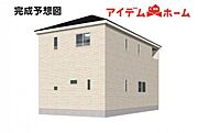1号棟外観完成予想図