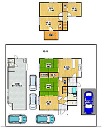 枚方ハウジング　松尾二丁目中古一戸建・店舗 6LDKの間取り