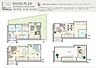 間取り：103.06平米の3LDK。上下階の音を気にせずに戸建て感覚で暮らせるメゾネットタイプ。広いルーフバルコニーが魅力の、開放感あふれる都市型住宅です。