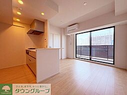 リーフシティ市川　ザ・レジデンス 402 4階1LDKのリビング/ダイニング