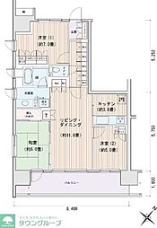 エスティメゾン豊洲レジデンスC棟 3LDKの間取図画像