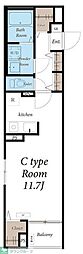 サングランピア ワンルームの間取図画像