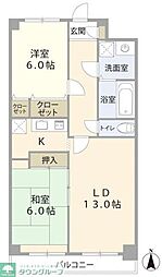 ルグラン東葛西 2LDKの間取図画像