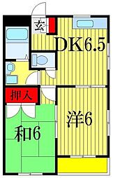 間取図画像 2DK