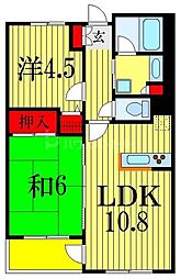 ラ・フォレ27 1LDKの間取図画像