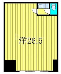 レグルス近藤 ワンルームの間取図画像