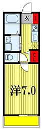 Good Residence新検見川 1Kの間取図画像