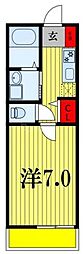 Good Residence新検見川 1Kの間取図画像