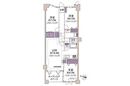 間取図画像 3LDK