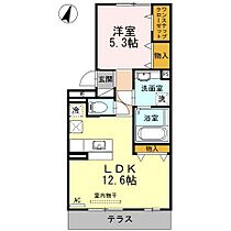 ベルヴュー A103 ｜ 宮崎県宮崎市吉村町（賃貸アパート1LDK・1階・44.32㎡） その2