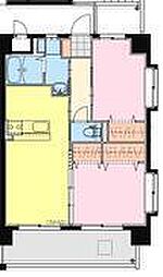 SkyDesign2 2LDKの間取図画像