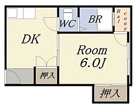 富士ビル  ｜ 大阪府大阪市港区市岡1丁目（賃貸マンション1DK・4階・28.00㎡） その2