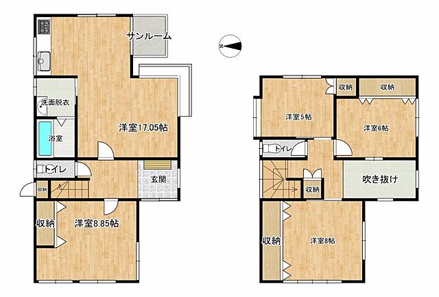 間取り 砺波市秋元200-6