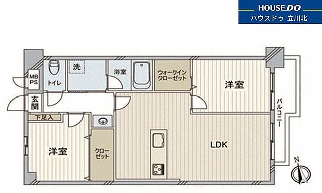 間取り オリエント丹野　1103号室 11階/-