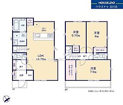 武蔵村山市残堀5丁目 全4棟1号棟 新築分譲住宅