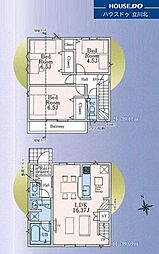 武蔵村山市残堀4丁目 全3棟3号棟 新築分譲住宅